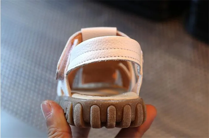 MHYONS/ г. Новая летняя обувь сандалии из мягкой кожи для мальчиков летние ботинки для малышей мягкие кожаные пляжные сандалии для мальчиков