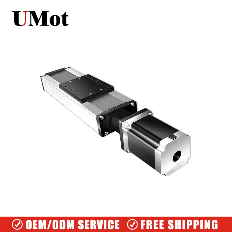 

1500mm-2000mm stroke heavy load linear guide slide rail ball screw linear guide motion stage with nema 34 stepper motor