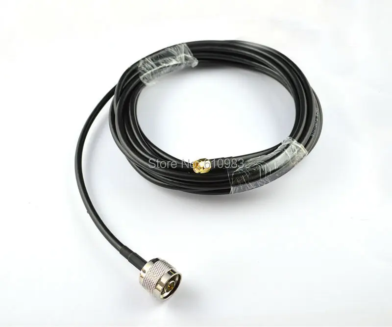 Соединительный кабель прямой SMA штекер в N штекер разъем удлинитель RG58 5 м 10 м