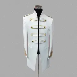 Дворец Блейзер мужские дизайнерские костюмы куртка мужская Сценические костюмы для певцов одежда Танцы Звезда Стиль платье панк рок