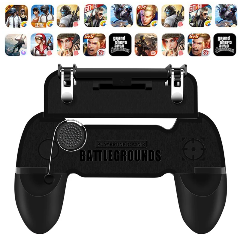

W11X Mobile Control Gamepad Gaming Controller Fire Game Controller Joystick Metal Trigger for Android IOS