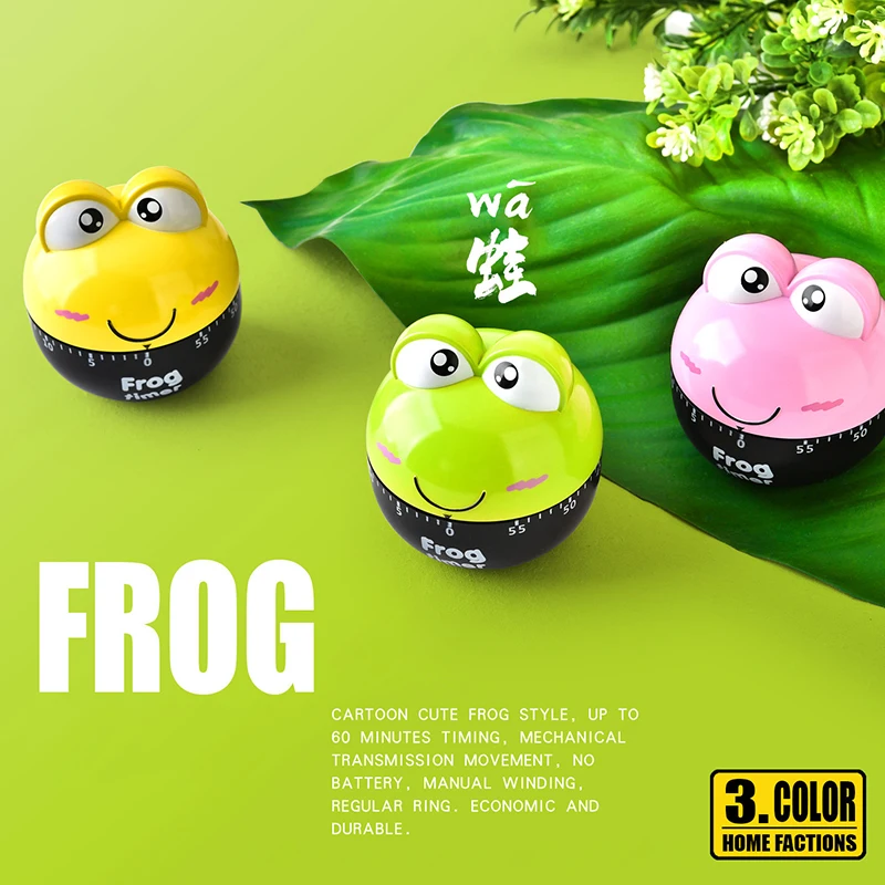 

Cartoon Animal Kitchen Timer Home Kitchen Alarm Clock Countdown Piglet Machinery Electronic Timer For Cooking Baking Tools