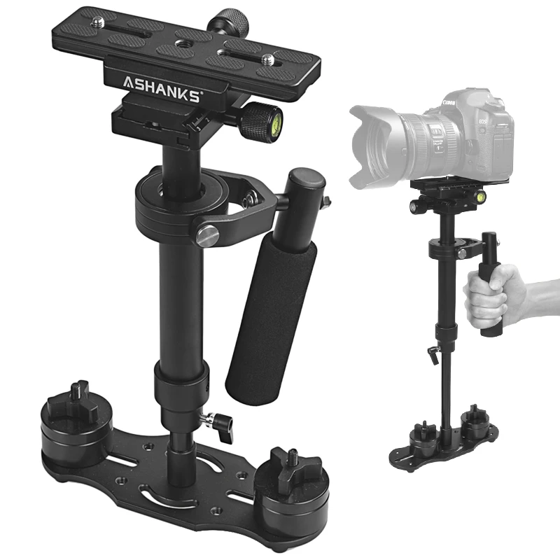 

ASHANKS S60 Steadycam 60cm Steadicam Handheld Stabilizer for Photography Studio Photo DSLR Video Camera Phone Load 3.5kg