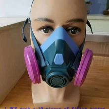 Высокого качества Респиратор маска силикагель антистатические фильтра хлопок респиратор PM2.5 Пыль Краска дым Респиратор маска