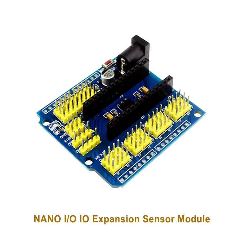1PC NANO I/O Expansion Sensor Shield Module For Arduino UNO R3 Nano V3.0 Controller Compatible Board I2C PWM Interface 3.3V 