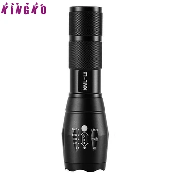 

High Quality 6000LM Shadowhawk X800 L2 LED ZOOM Flashlight Torch Powerful battery