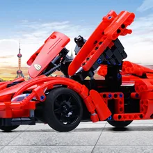 Веселый DIY блочный автомобиль радиоуправляемые игрушки с беспроводным электрическим пультом дистанционного управления машинные транспортные средства модель Dirt bike игрушки для детей Мальчики Дети