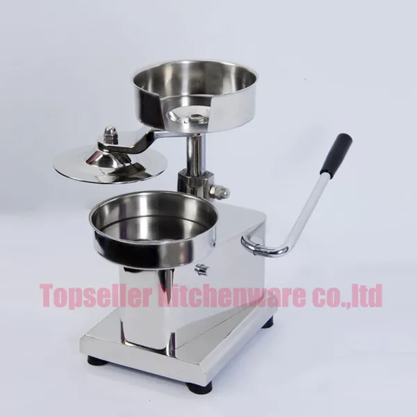 150mm commerial burger press machine