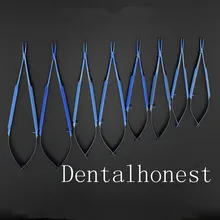 1 шт. Титан хирургический стоматологический Castroviejo держатели игл прямые волосы инструмент; 12 см; 14 см/16 см/18 см