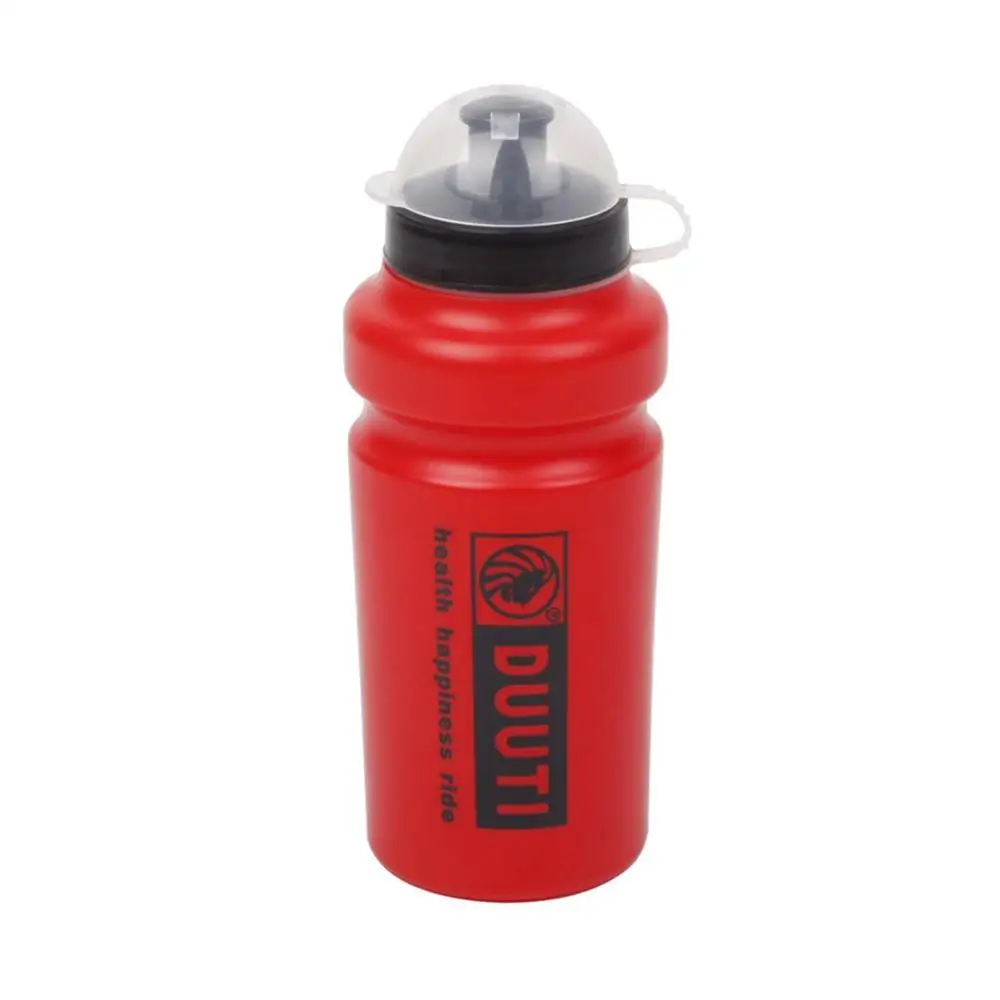DUUTI 500 мл велосипедная бутылка для воды, портативный чайник, пластиковая бутылка для воды, для спорта на открытом воздухе, горный велосипед, велосипедные аксессуары красного цвета - Цвет: 2
