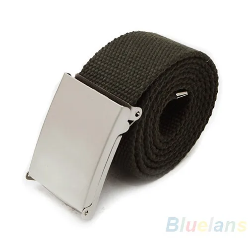 Для мужчин и женщин унисекс Обычная лямка хлопок холст металлическая пряжка ремень высокое качество ремни мужские роскошные повседневные ремни ceintures