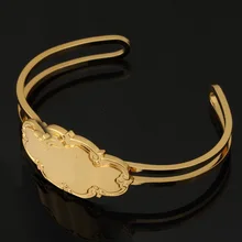 Collare Новая роскошная Модная бижутерия Браслеты женский подарок желтый браслет золотого цвета Браслеты H405