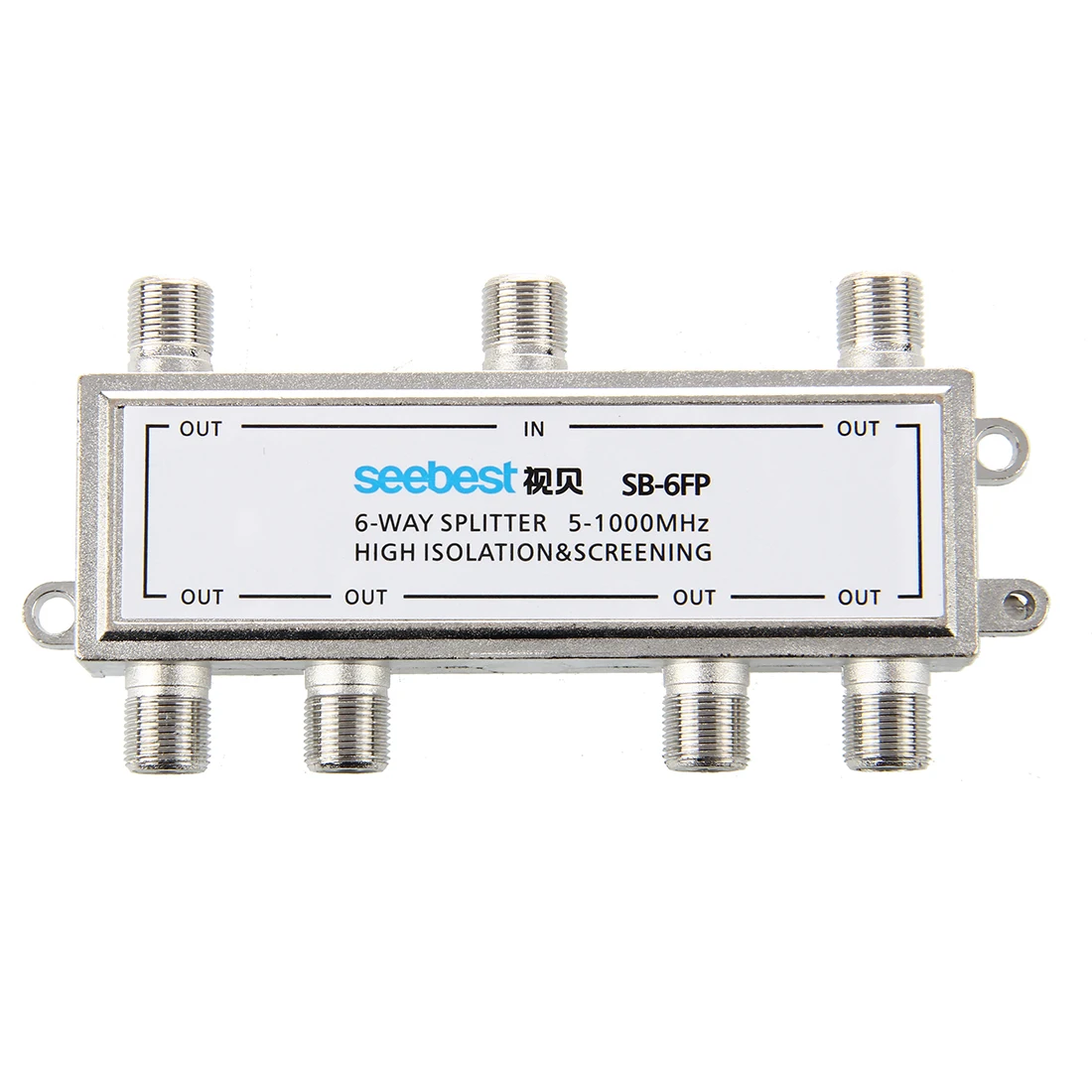 Seebest 6 way CATV кабель телевизионная антенна радиочастотный сигнал коаксиальный