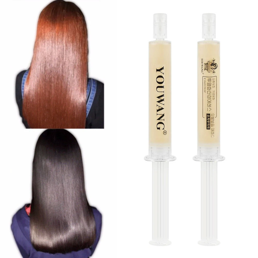 

2pcs/set 3types Hair Mask Keratin Repairing Supple Hydration Cream Moisturizing Maintenance Dry Damaged Hair Treatment