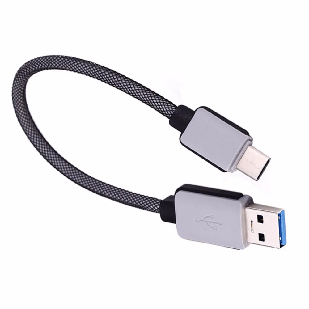 Short-Cord-0-2m-USB-3-1-Type-C-Cable-Fast-Charging-USB-C-Wire-For