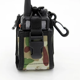 Камуфляж черная MSC-20B Радио Чехол держатель нейлоновая сумка для BaoFeng UV-5R UV-5S GT-3 BF-F8+ UV-82 BF-888S UV-8HP BF-F8FP иди и болтай walkie talkie “иди и XQF - Цвет: Camo