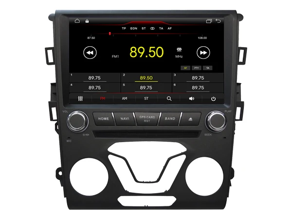 Cheap Android 8.1 quad core car dvd player media stereo car audio wifi carplay gps tpms dvr obd headunit for FORD  MONDEO fusion 2013 5