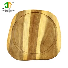 Jaswehome пищевая натуральная Акация разделочные доски дерево сыра сервировка борада с желобком для сока акации фруктовые доски