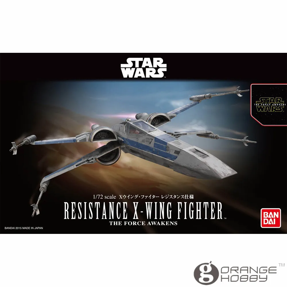 OHS Bandai Звездные войны TFA 1/72 Сопротивление X-Wing набор моделей бойца | Игрушки и хобби