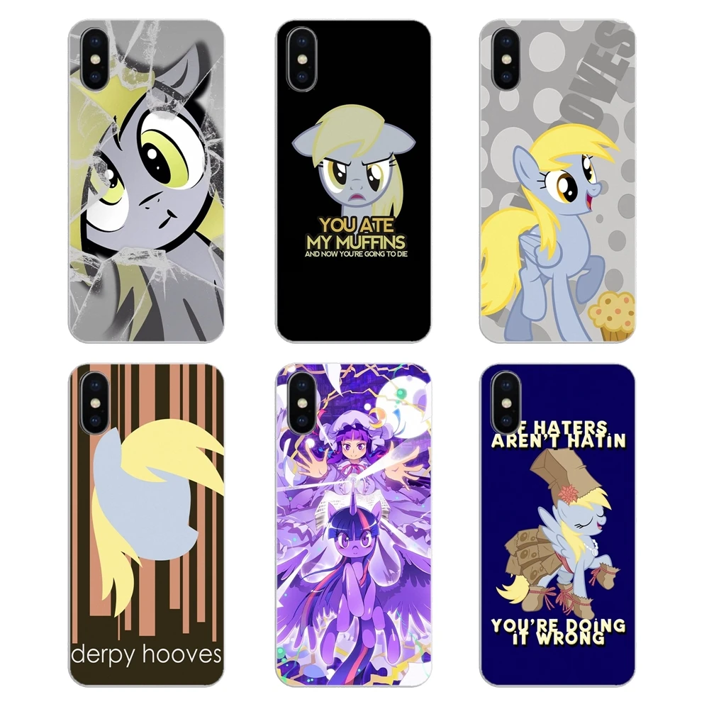 Silicone Case Cover cartoon my little pony Derpy Hooves For Xiaomi Redmi 4 3 3S Pro Mi3 Mi4 Mi4i Mi4C Mi5 Mi5S Mi Max Note 2 |