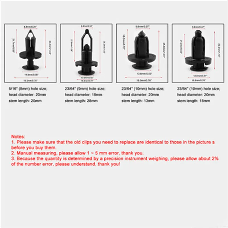 240 шт. универсальные автомобильные крепежные элементы в коробке, накладка на дверь, заклепка на автомобильный бампер, фиксатор, нажимная крышка двигателя, фиксаторы