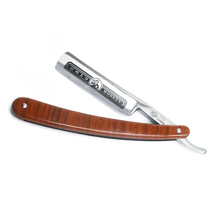 Ручной бритва Professional прямой край нержавеющая сталь Sharp Парикмахерская Бритвы складной бритья для бритья Бритва держатель