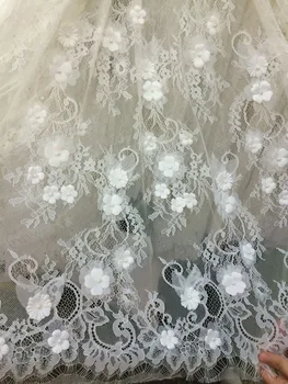 

african lace fabric wedding Z-han11942 for home french nigerian fabrics with beads