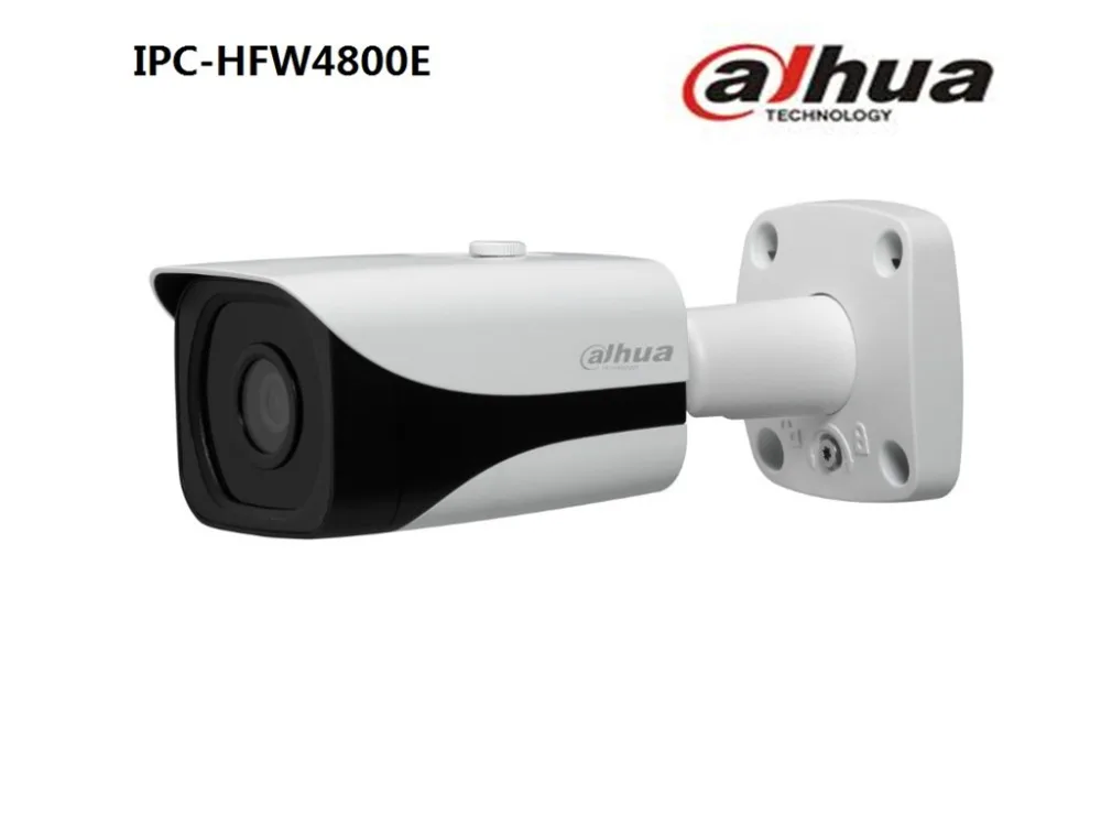 Upgradable Original Dahua IPC-HFW4800E HFW4800E 8MP Network 4K HD IR Bullet IP Camera Security Camera