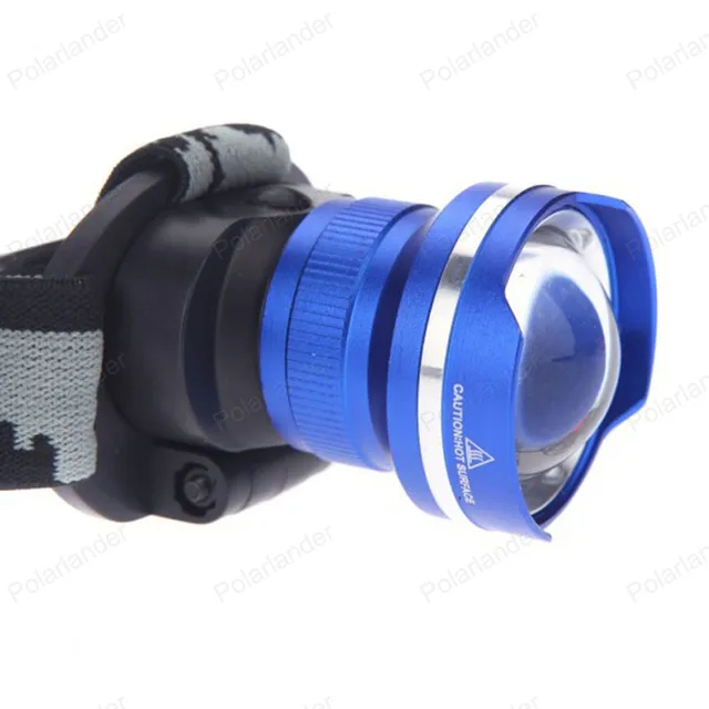 Intelligent Multi color rechargeable head frog eye glasses led flashlight led headlight