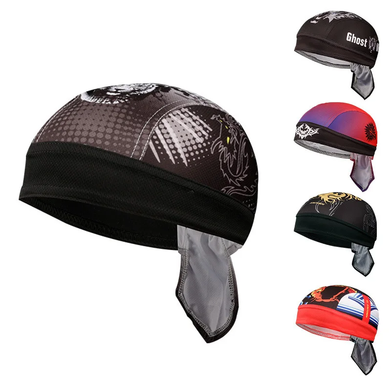 

Summer Cycling Cap Quick-dry Outdoor Sport Bike Bicycle Headscarf MTB Hats Riding fishing Cap Men Women Breathable Pirate Hat