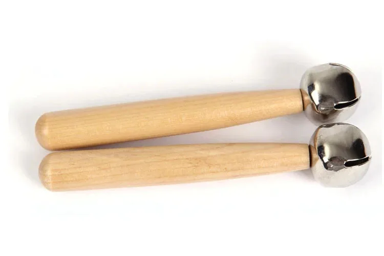 Музыкальные инструменты простой деревянный стержень колокольчик детский музыкальный инструмент