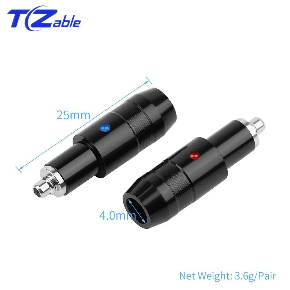 HiFi Headphone Pin Audio Jack For MMCX Cale 1840 1440 1540 DIY Headphones upgrade plug Solder Wire Connector Earphone Pin Plug