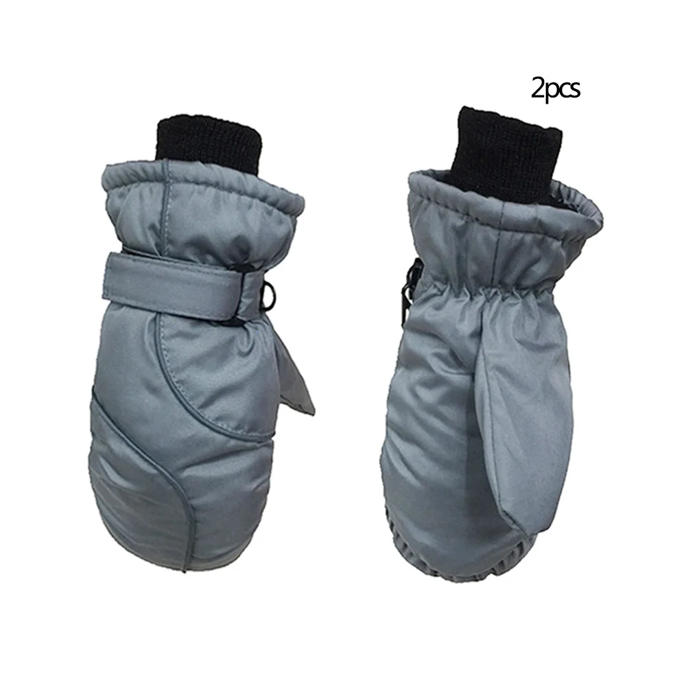 New Winter Kids thicken warm stitching ski gloves Children waterproof windproof gloves outdoor Accessories 5-9T