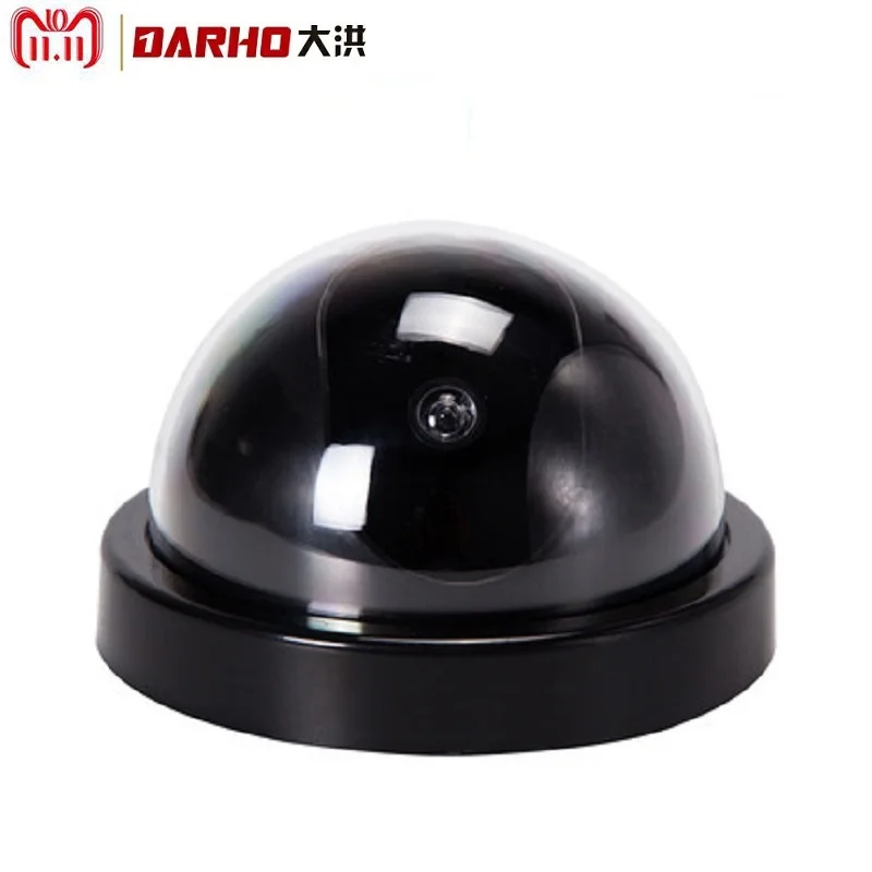 

Darho Outdoor Wireless Home Security Fake Camera Simulated video Surveillance Dummy Ir Led Fake Dome Camera