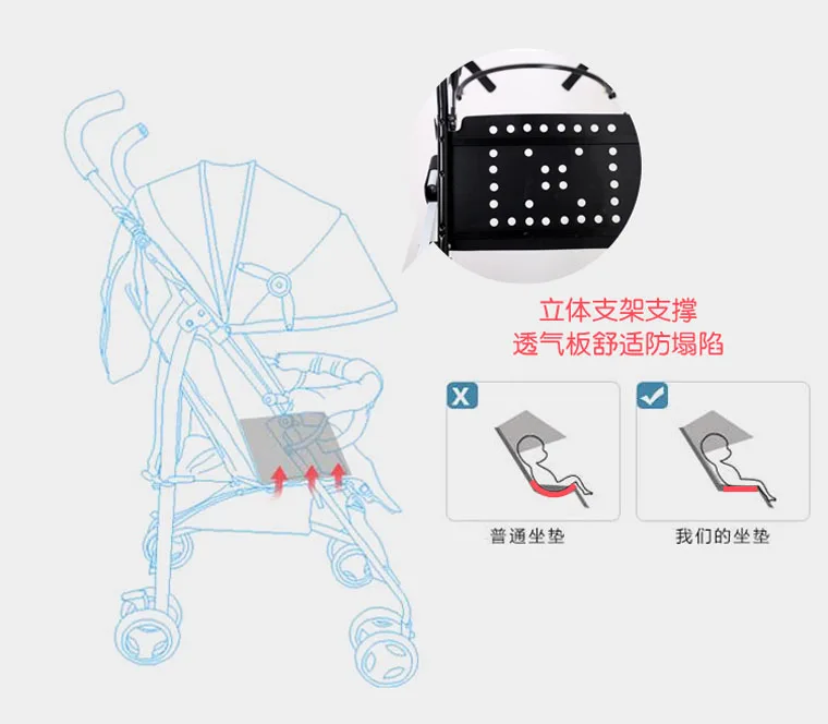 Четыре сезона Портативный складные детские коляски легкий зонт коляска зонтик путешествия Системы Детские коляски Коляска От 0 до 3 лет