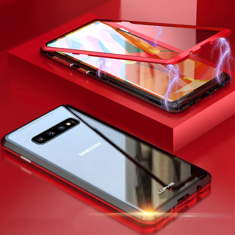 360 Full Case For Samsung Galaxy S10 Frame Aluminum Metal