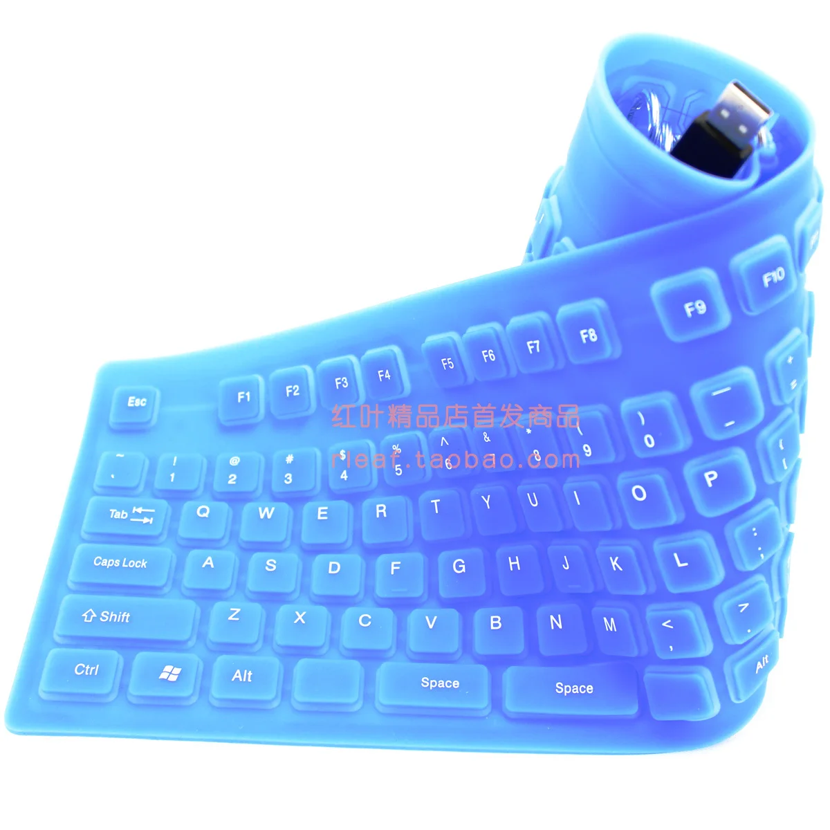 Multicolour silica gel keyboard waterproof keyboard silent keyboard