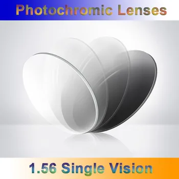 

1.56 Light-Sensitive Photochromic Single Vision Optical Prescription Lenses Fast and Deep Gray and Brown Color Changing Effect