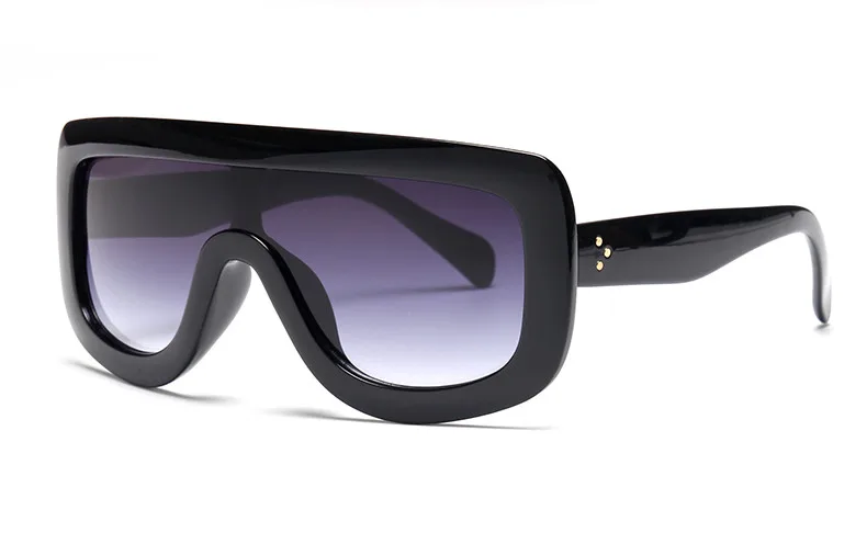 TESIA интегрированные Солнцезащитные очки женские брендовые дизайнерские очки Ким Кардашьян брендовые контактные линзы женские оттенки T147