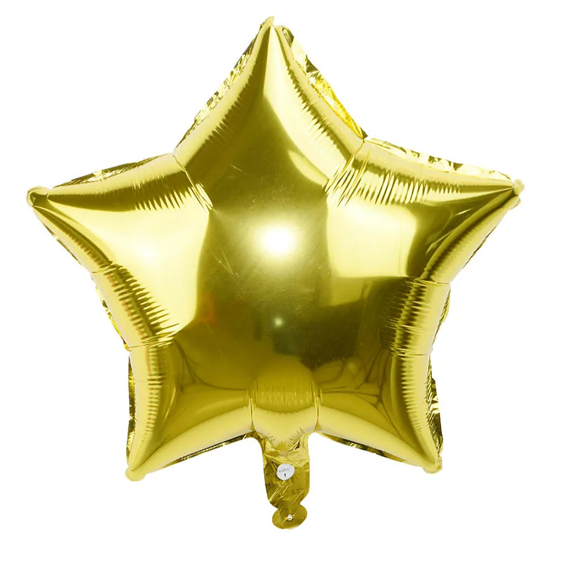 5pcs/lot 18inch Star Balloon Inflatable Helium Baloon Wedding Birthday Christmas Party Decoration Globos Children Toy Gifts