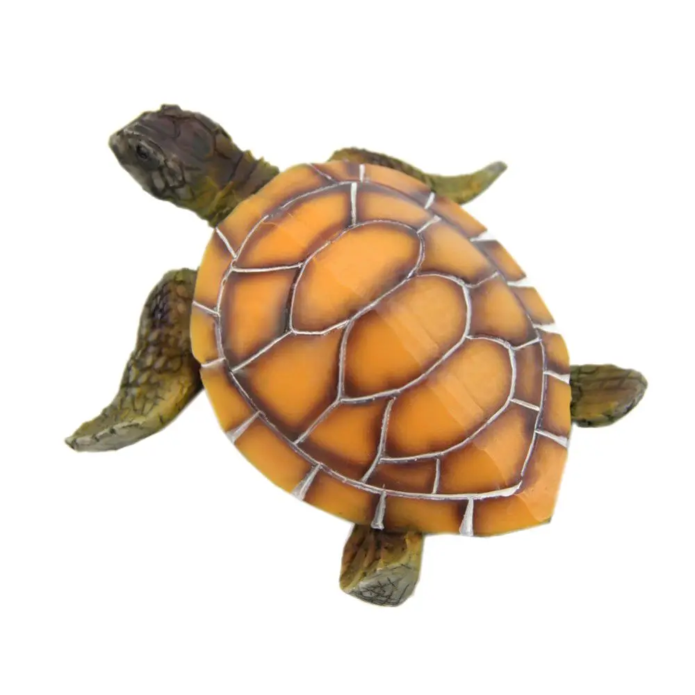 

Aquarium Ornaments Decoration Artificial Turtle For Fish Tank Man Made Resin Tortoise Landscaping Decor Aquarium Accessories