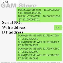 Для планшета iCloud разблокировка серийный номер Wifi адрес Pad 2/3/4/5/6/Air1/Air2/mini1/mini2/mini3/Pro A6 A7 A8 A9 A10 серийный номер. SN