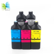 Winnerjet 1000ML UV ink for Epson V540 TX800 XP600 flated printer inkjet uv ink 3D printing effect (BK C M Y WH) Winnerjet 1000ML UV ink for Epson V540 TX800 XP600 flated printer inkjet uv ink 3D printing effect (BK C M Y WH)