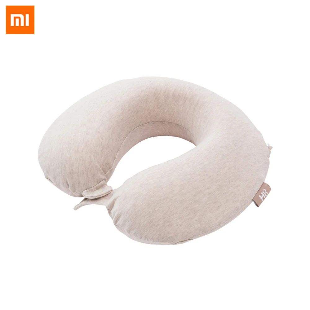 Дешево Оригинальная Xiaomi Mijia 8H u образная подушка для шеи с эффектом памяти Антибактериальная переносная дорожная маска для глаз 8H подушка для обеда