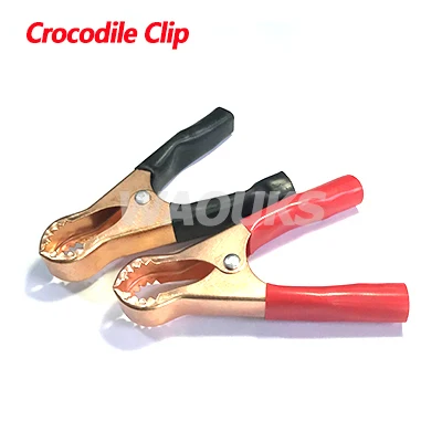 58,8 V 4A красный алюминиевый корпус литиевая батарея зарядное устройство для 51,8 V 14S литий-ионный Lipo аккумулятор электрические инструменты - Цвет: Crocodile clip