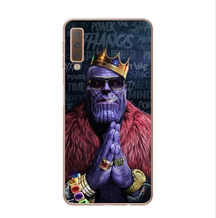 Супергерои Marvel Мстители: Endgame силиконовые чехлы для телефонов для samsung Galaxy A7 A750 A10 A30 A50 M10 M20 A6 A8 - Цвет: TPU