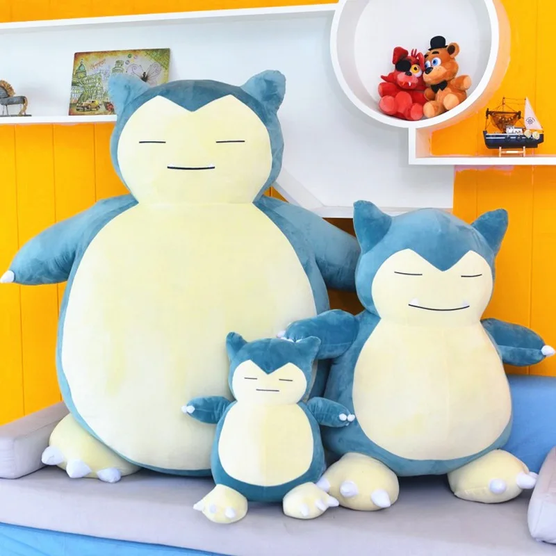 

20/30/50cm Snorlax Plush Toys Cushion Stuffed animal Lovely Super Soft Anime Plush Dolls pillow Gift For Children