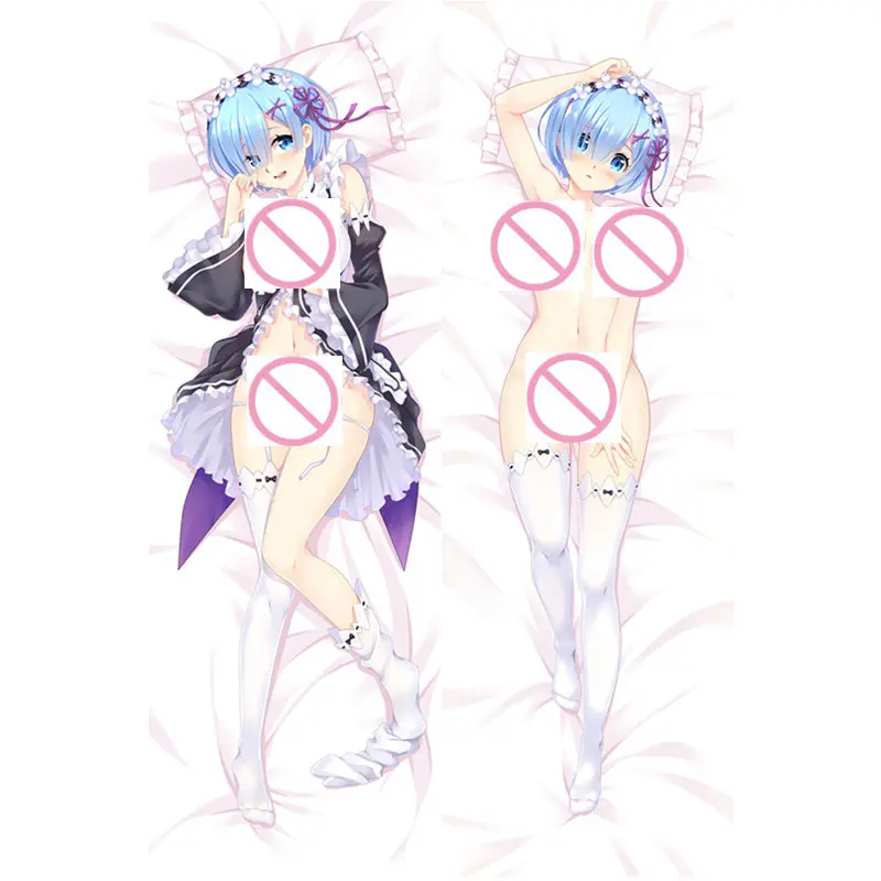 Аниме RE ZERO Start Life in other Наволочки Dakimakura Чехол сексуальная девушка 3D двухсторонняя