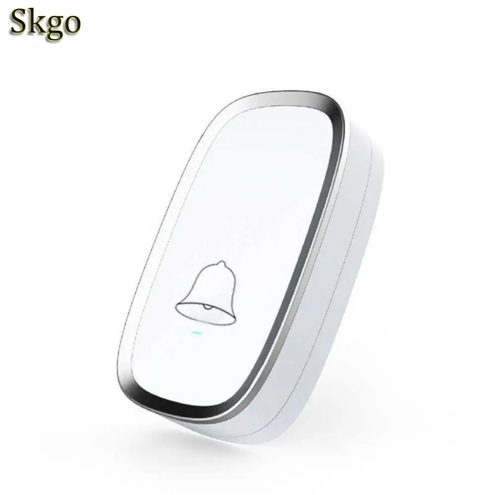 Hot White EU Plug Wireless Doorbell Waterproof Smart 36 Melody Led Ring Door Bell AC220V 1 Push Doorbells Button +1 Receivers Hot White EU Plug Wireless Doorbell Waterproof Smart 36 Melody Led Ring Door Bell AC220V 1 Push Doorbells Button +1 Receivers