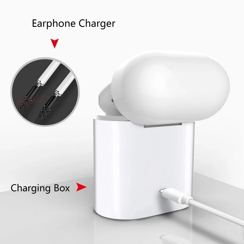  Wireless Earpiece Bluetooth Earphones I7 i7s TWS sport Earbuds Headset With Mic For smart Phone iPh - 33027560698